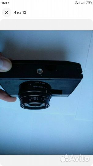 Плёночный фотоаппарат смена