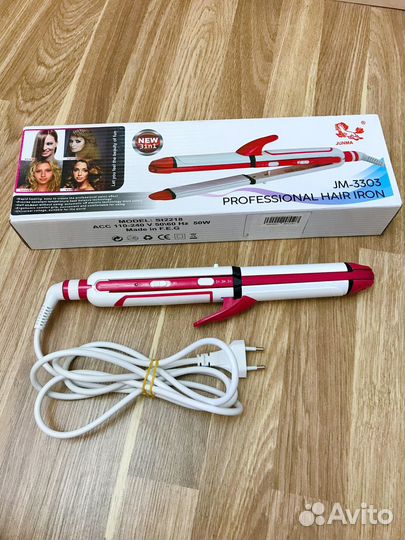 Плойка выпрямитель гафре для волос