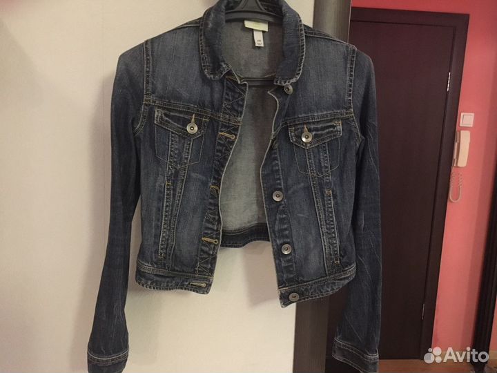 Джинсовая куртка Adidas для девочки