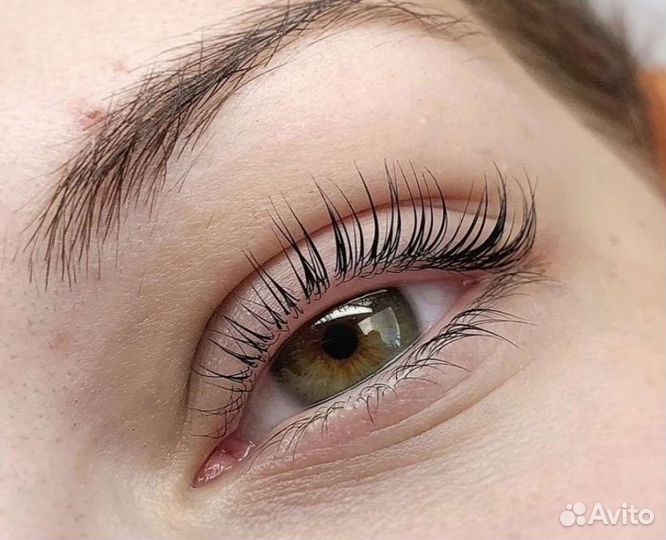 Ламинирование ресниц и бровей Стрейчинг ресниц