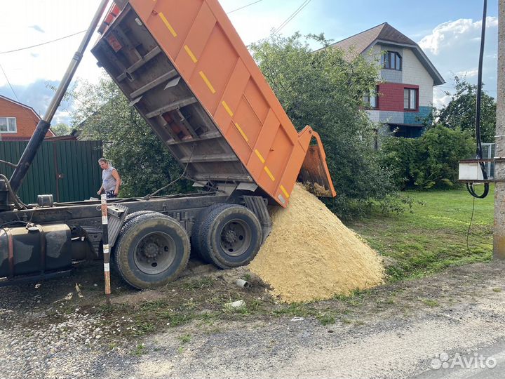 Песок щебень