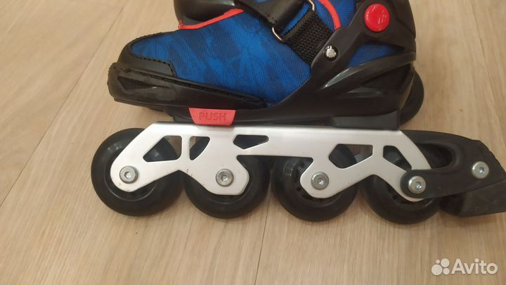 Роликовые коньки детские раздвижные Marvel