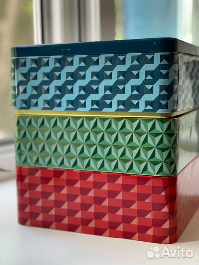 Жестяная коробка для хранения Elemis