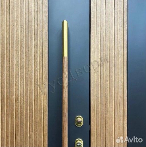 Двустворчатая входная дверь для улицы