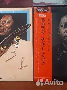 Винил. B.B. king. billie holiday. Japan press