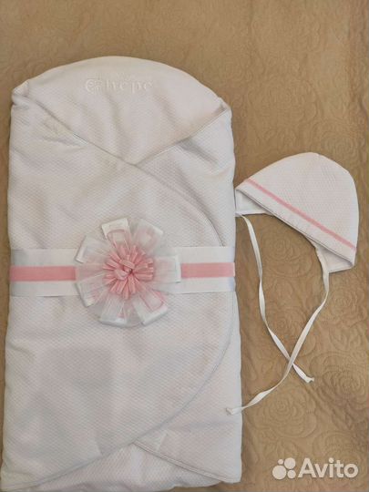 Конверт на выписку для девочки лето, весна