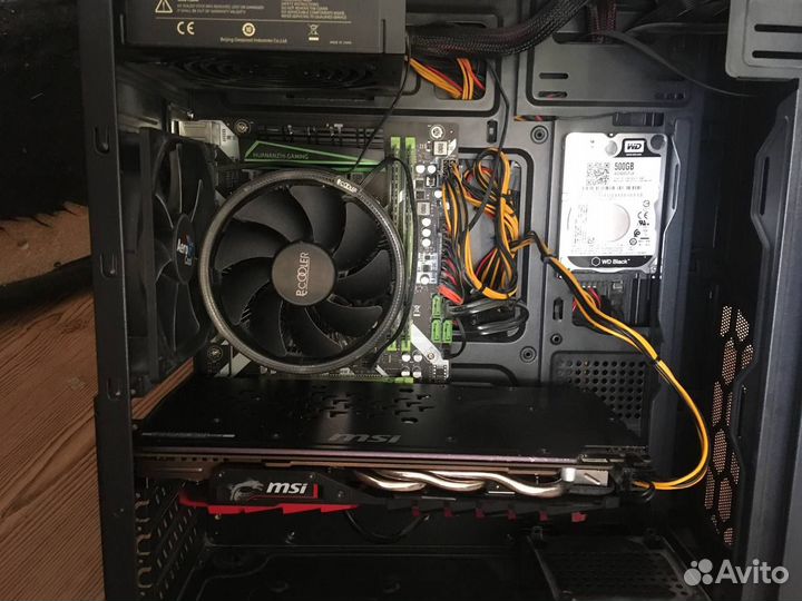 Видеокарта Msi gtx 1060 6gb gaming x