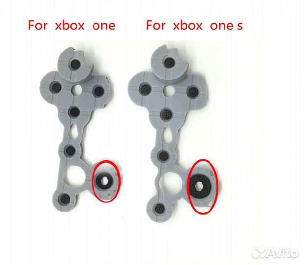 Для геймпада XBox One серии X S резиновая площадка