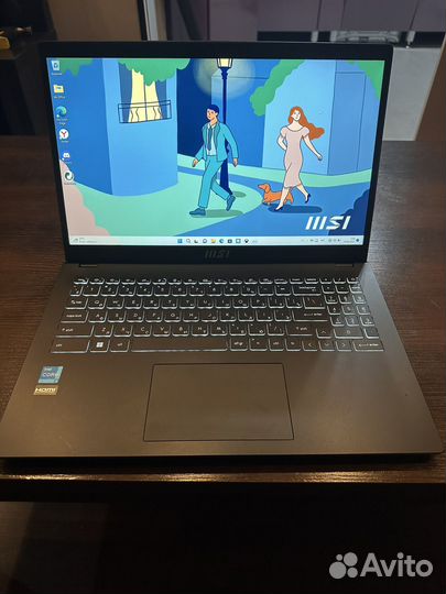 Ноутбук MSI modern 15