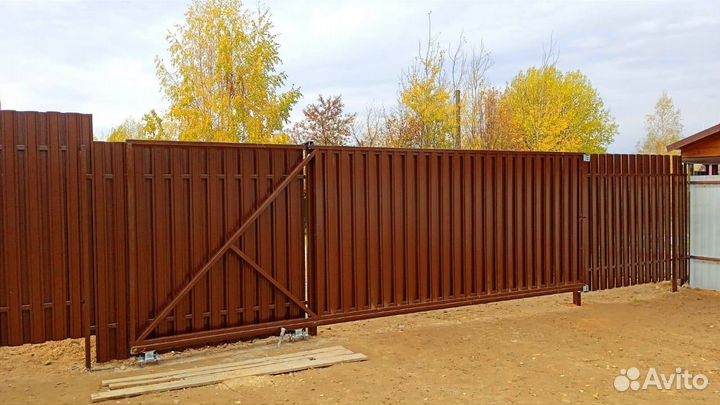 Забор под ключ / ворота