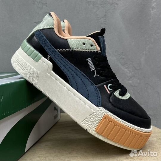 Кеды puma Cali Sport Mix Black Marshmallow