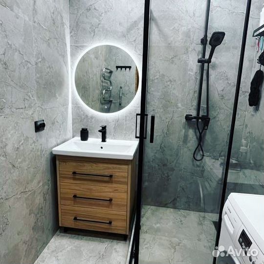 Ремонт ванной комнаты и туалета под ключ г Сургут