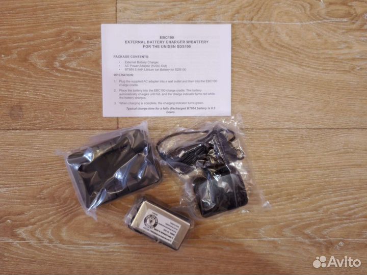 Uniden EBC100 для Uniden SDS100