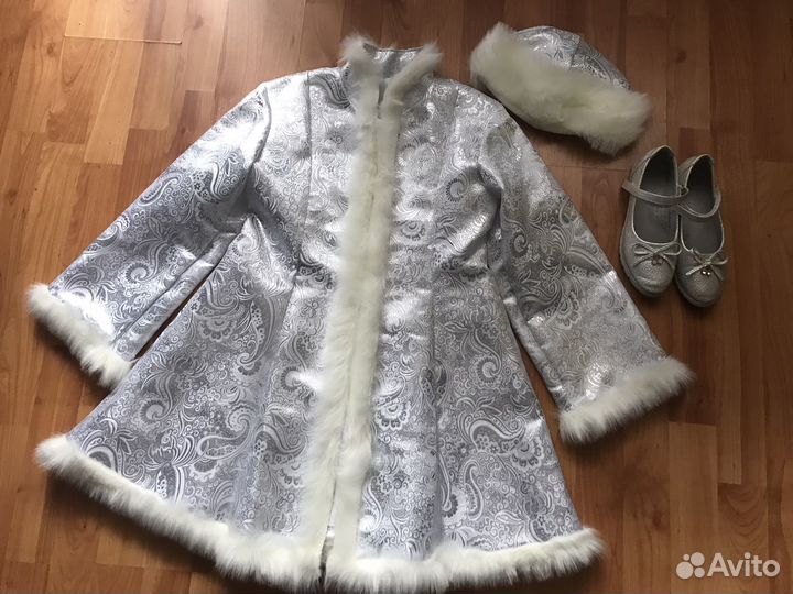 Костюм новогодний Снегурочка