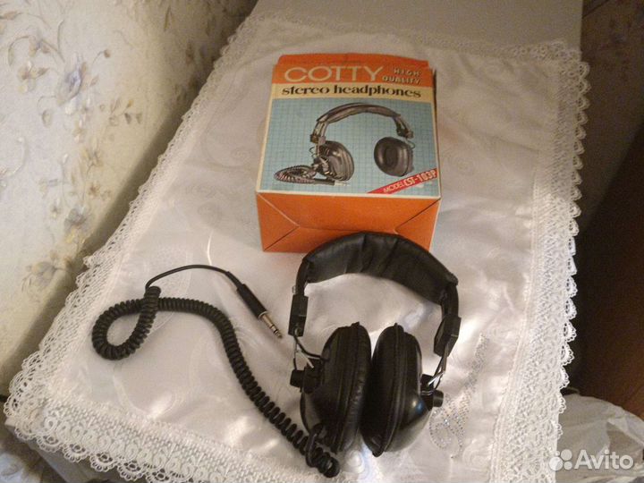 Наушники Cotty cst-103p Япония 1970г