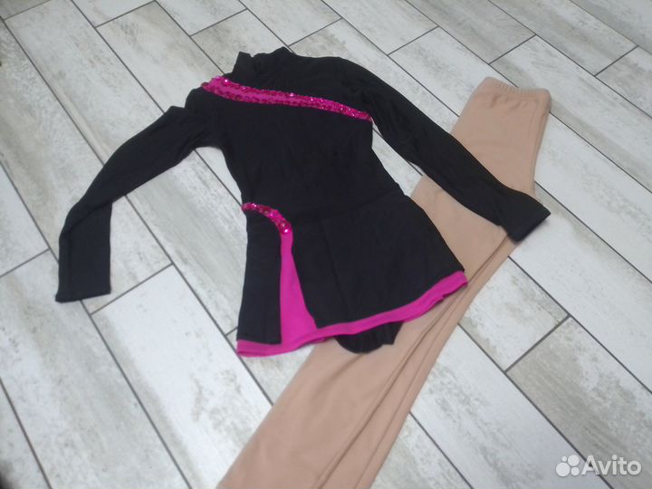 Термоплатье и лосины для фигурного катания