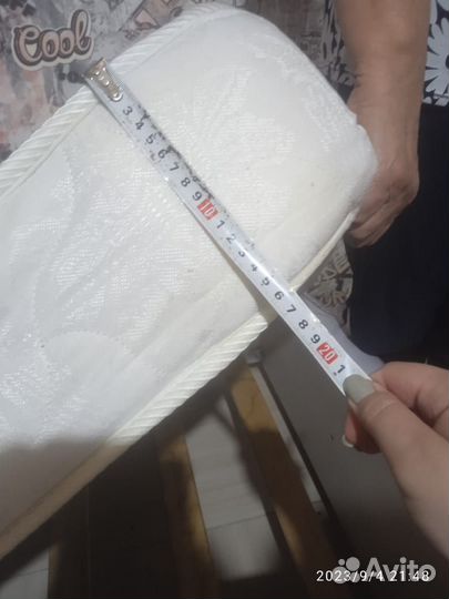 Детская кровать машинка с матрасом