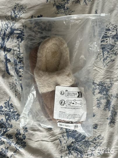 Тапки домашние женские пушистые