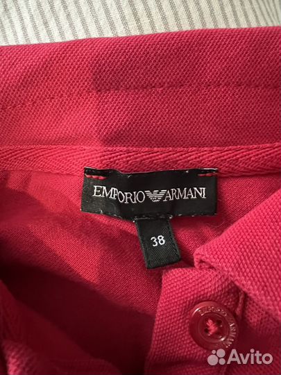 Поло футболка женская emporio armani