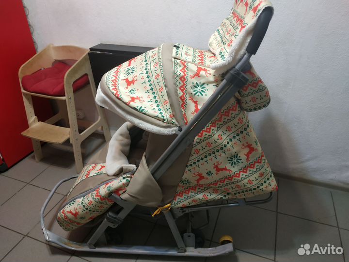 Коляска санки
