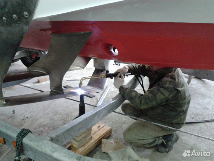 Ремонт катеров Волга, Крылатка, Стрела, пр. 343