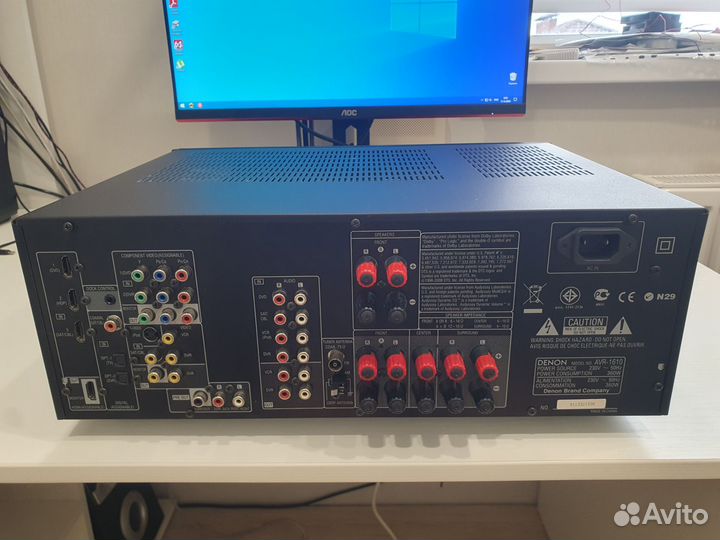 Av ресивер denon avr 1610