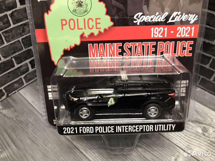 Greenlight 1/64 Ford Police Interceptor 2021г