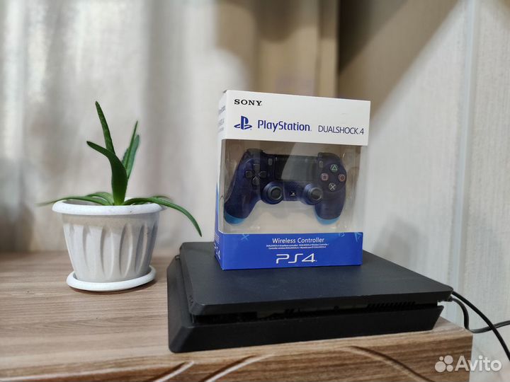 Геймпад dualshock 4 blue