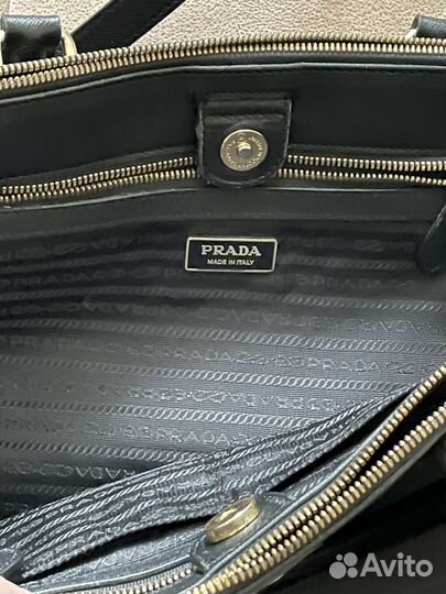 Сумка женская Prada Galleria натур кожа