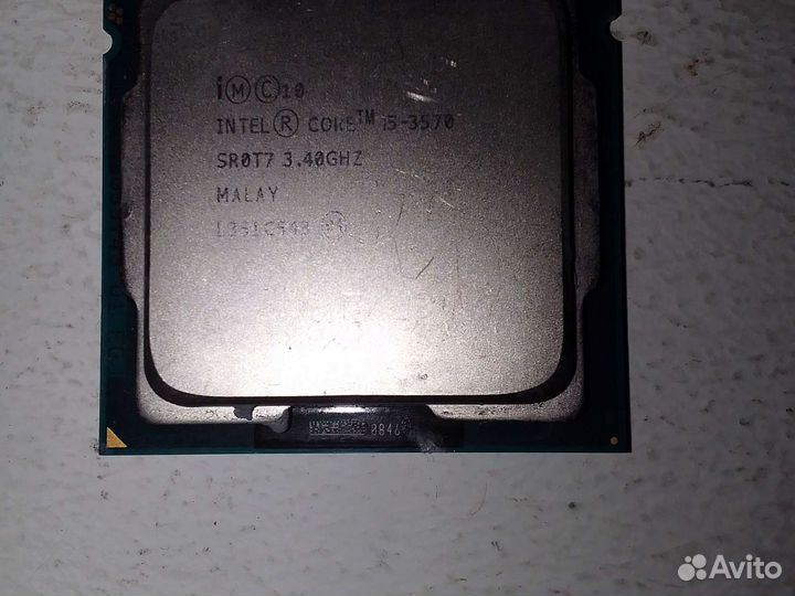 Процессор intel core i5 3570