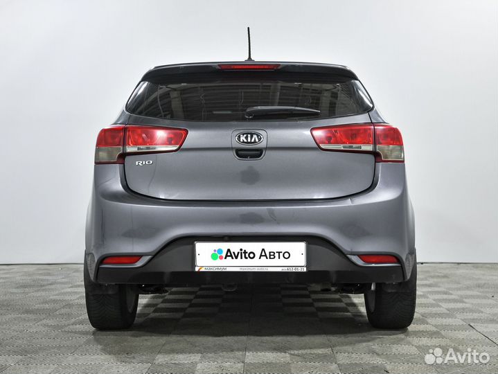 Kia Rio 1.6 AT, 2017, 278 740 км