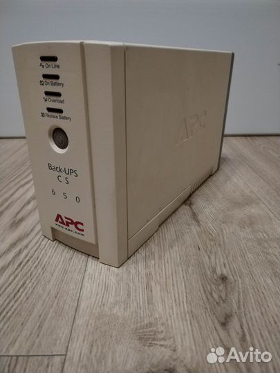 Ибп APC Back-UPS CS 650