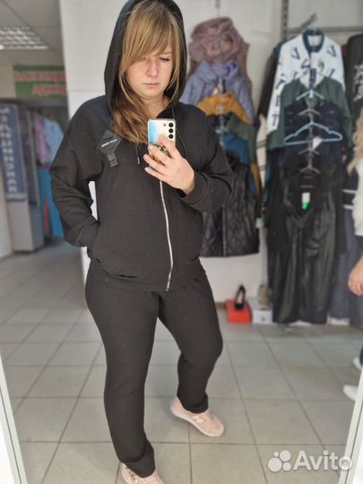 Спортивный костюм женский черный