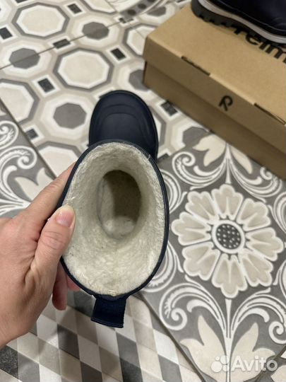 Резиновые сапоги reima утепленные