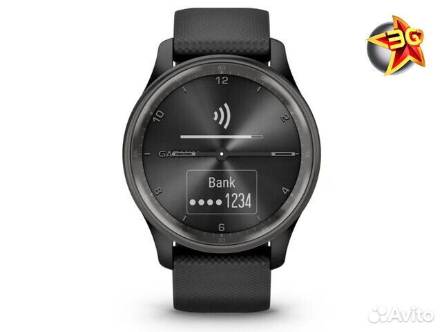 Часы Garmin Vivomove Trend Black 010-02665-00