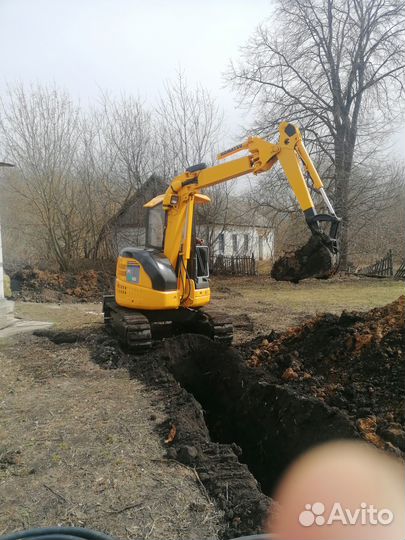 Услуги мини экскаватора