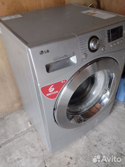 Стиральная машина бу lg 8 кг