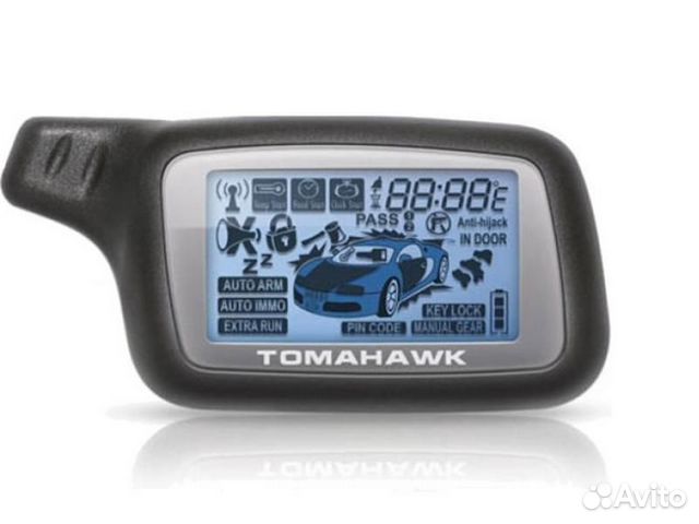 Брелок томагавк X5/Z5/X3/Z3 с дисплеем