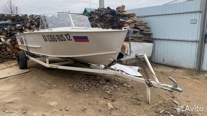 Прогресс 1. Мотор, прицеп в комплекте