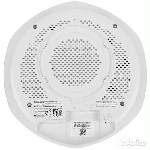 Точка доступа zyxel NWA1123-AC PRO 2.4 / 5 ггц, 1.75 Гбит/с (NWA1123acpro-EU0101F)