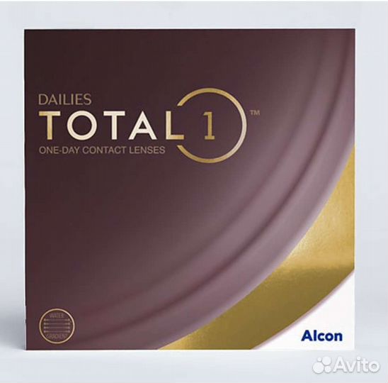 Линзы Alcon dailies total 1 (90 линз)