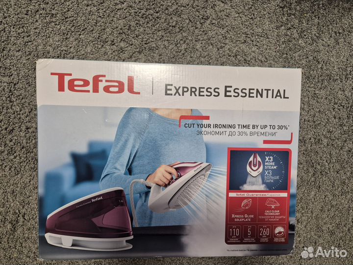 Парогенератор tefal express essential