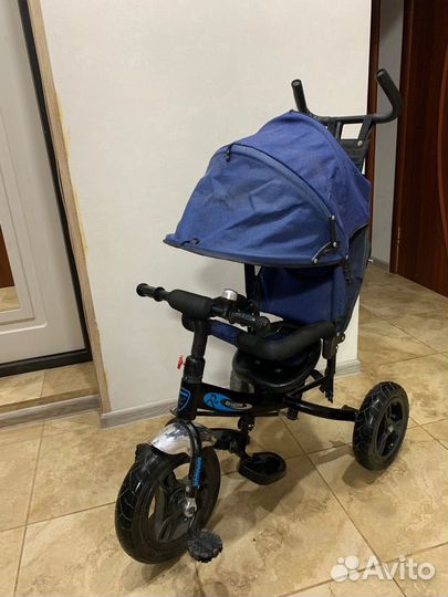 Велосипед с ручкой детский