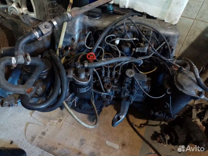 Двигатель на mercedes