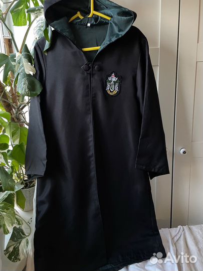 Плащ мантия Гарри Потер Слизерин S