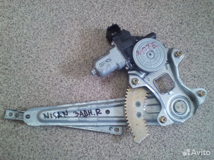 Электростеклоподьемник Nissan note 11