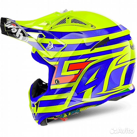 Шлем кроссовый Airoh Aviator 2.2 Cairoli Qatar