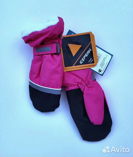 Краги варежки горнолыжные Icepeak Новые р. 4,5,6
