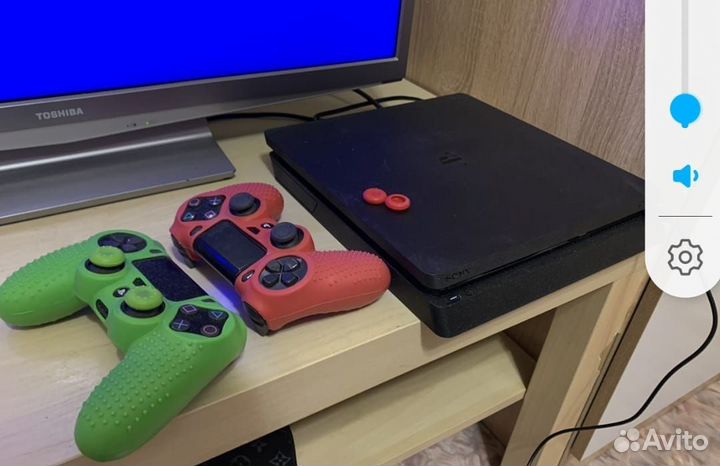 Игровая приставка ps4 slim 500гб 2ш