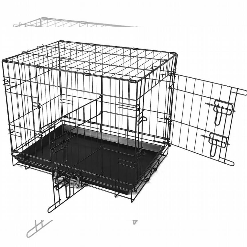 Клетка Новая с двумя дверьми 77,5x48,5x55 см